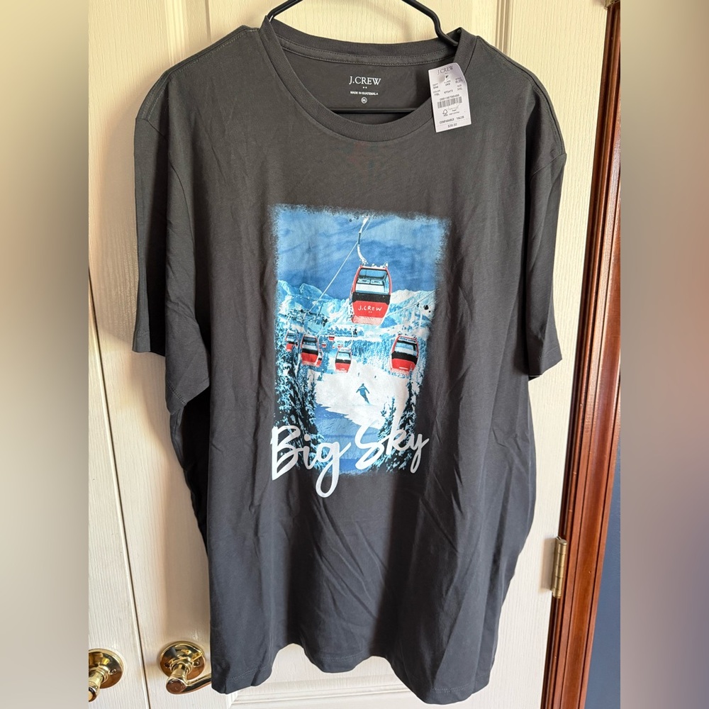 NWT MENS JCREW GRAPHIC T-SHIRT